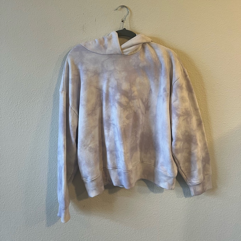 A New Day Tie Dye Cropped Hoodie